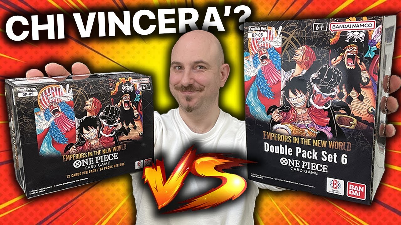CASE DOUBLE PACK VS BOX 24 BUSTINE OP09 EDITION | Chi vince? [ONE PIECE TCG]