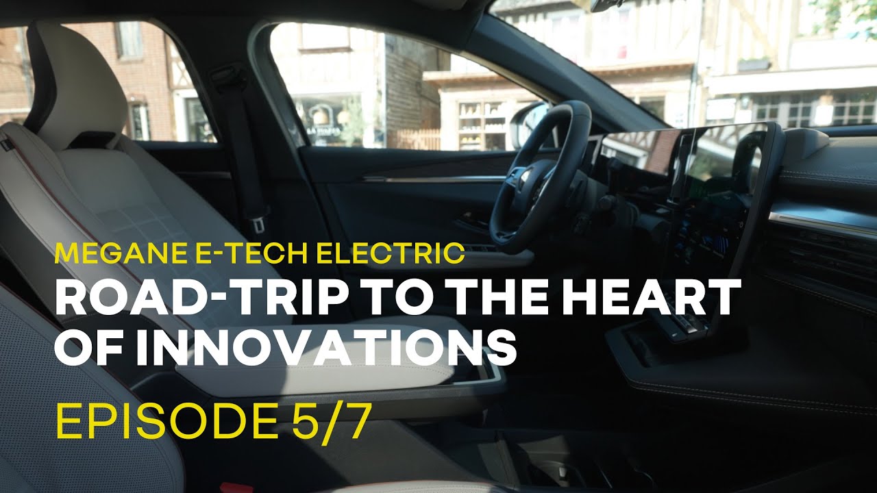 All-new Megane E-Tech Electric: a platform for interior design (5/7) | Renault Group