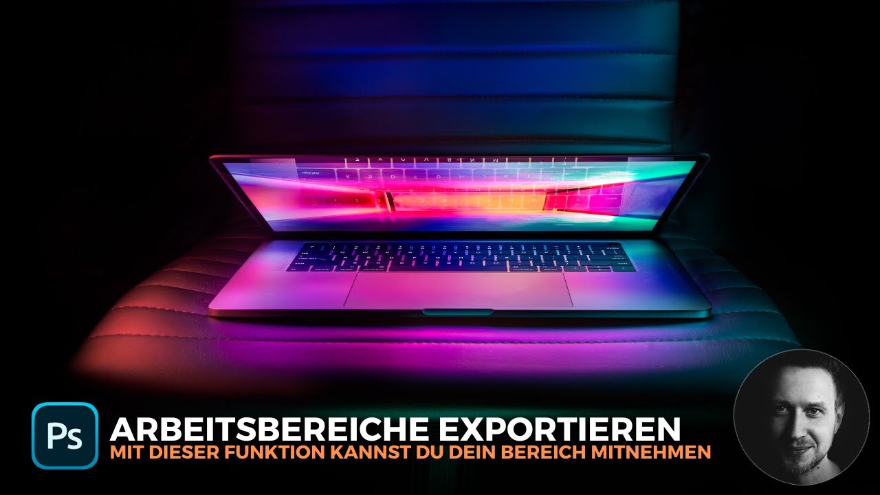 SO exportierst du deinen Arbeitsbereich in #photoshop
