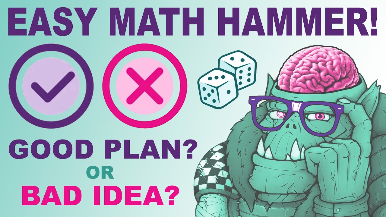 HOW TO MATHHAMMER!