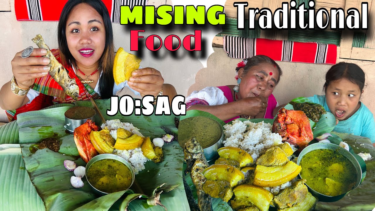 MISING TRADITIONAL FOOD 😋॥JO:SAG 🤤॥MOMI KUTUM 😍