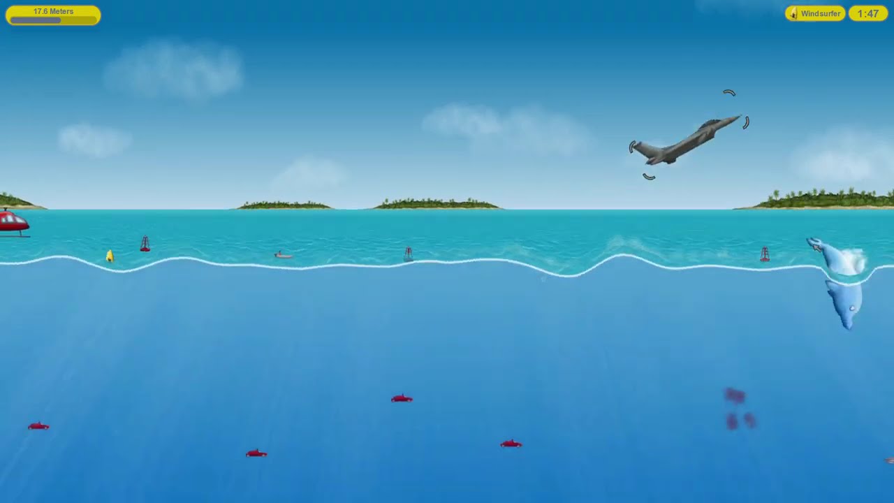 Dolphin ate the WHOLE CITY to join the GOLDFISH! | Tasty Blue