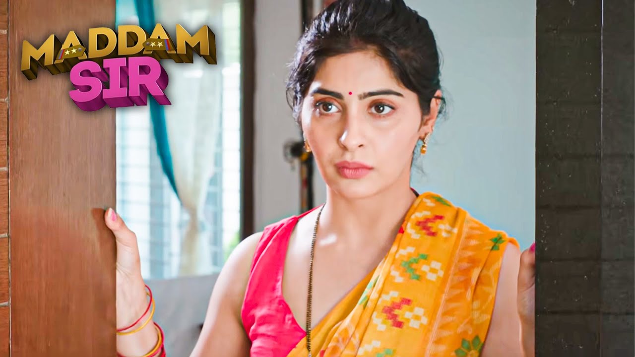 घर का दरवाजा खोलते ही किसको देख के चौक गई Karishma Singh! | Madam Sir | New Episode 2025
