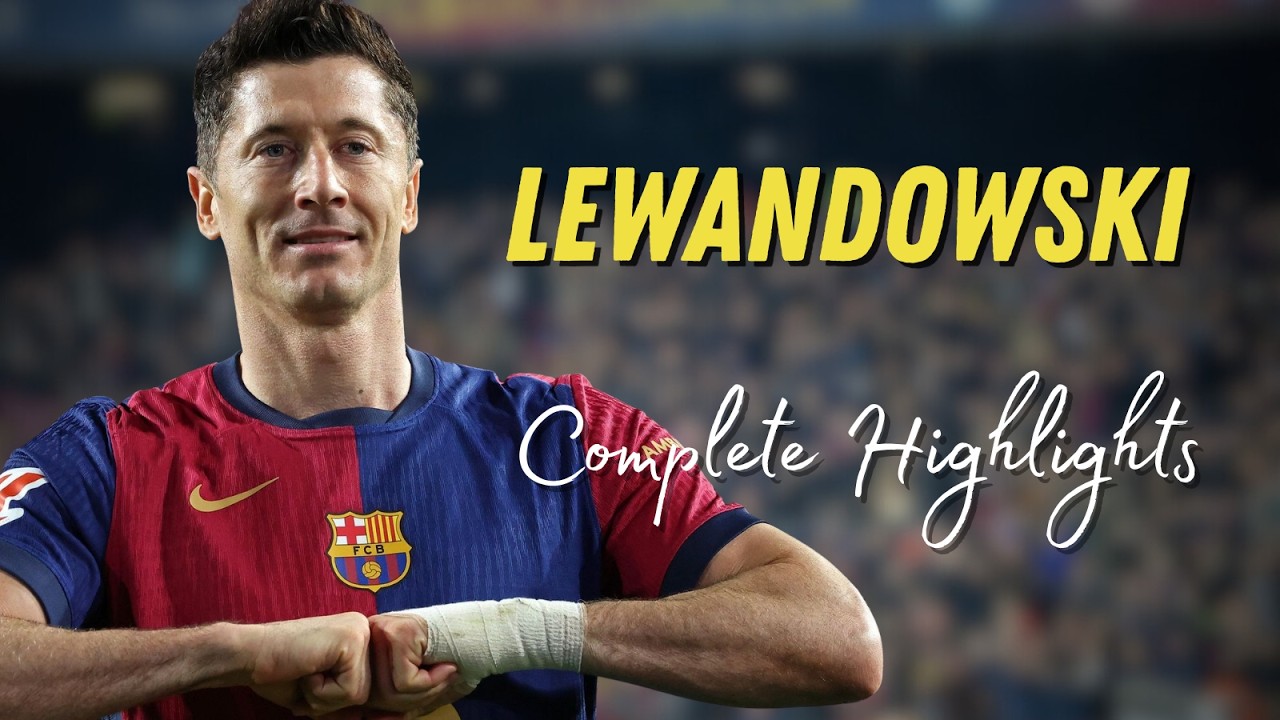 Robert Lewandowski 2025 – Goals, Skills & Football IQ | Complete Highlights