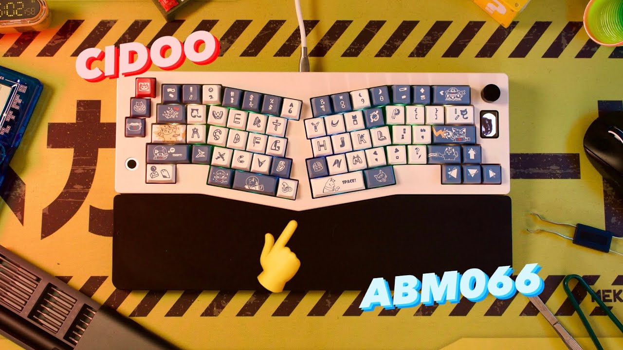 Ergonómico 😮‍💨, 65 ﹪, Inalámbrico 🛜, VIA y menos de 90 U＄D: CIDOO ABM066