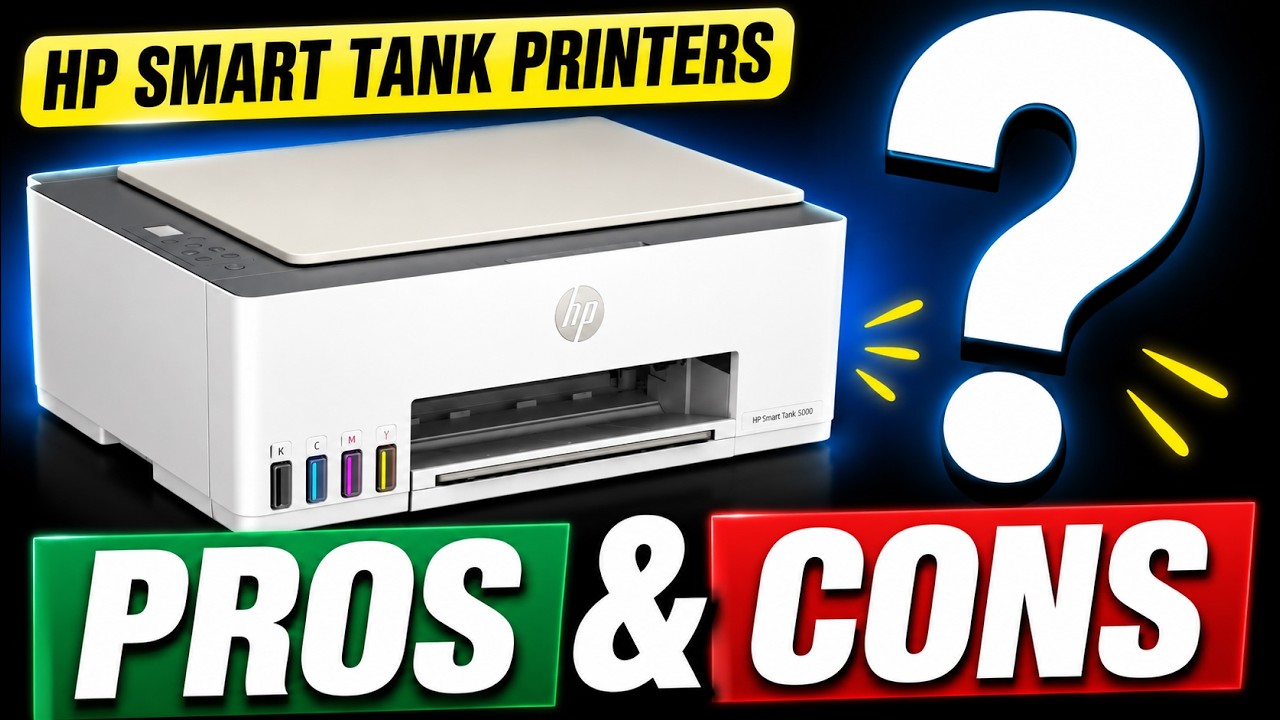 Плюсы и минусы владения принтерами HP Smart Tank