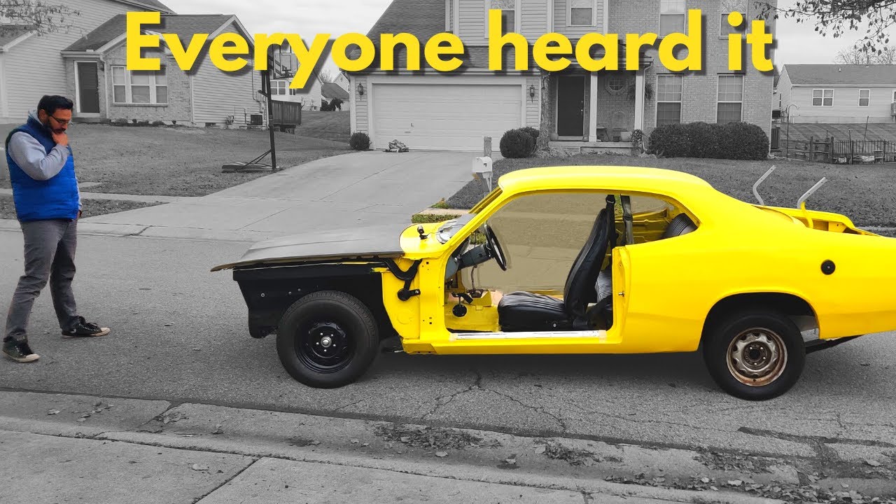 Plymouth Duster Project 1st DRIVE (4K)