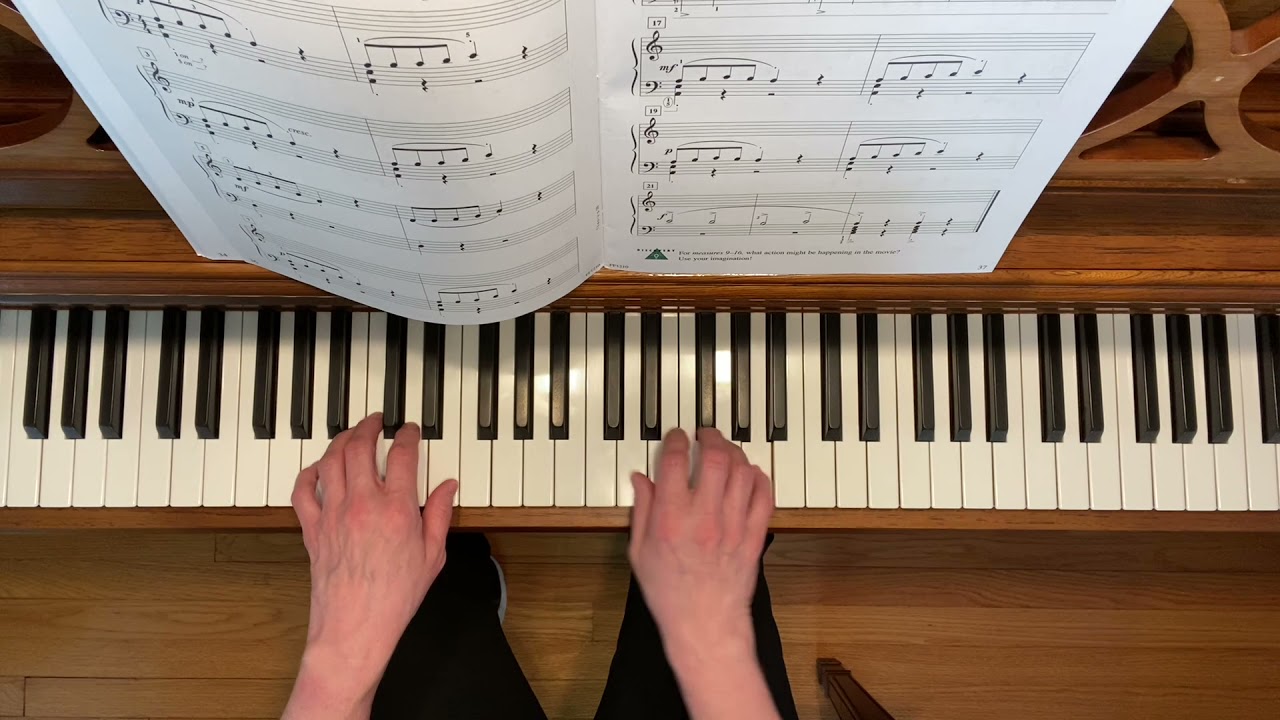 Музыка из немого кино – Ускоренные приключения на фортепиано, учебник для уровня 2