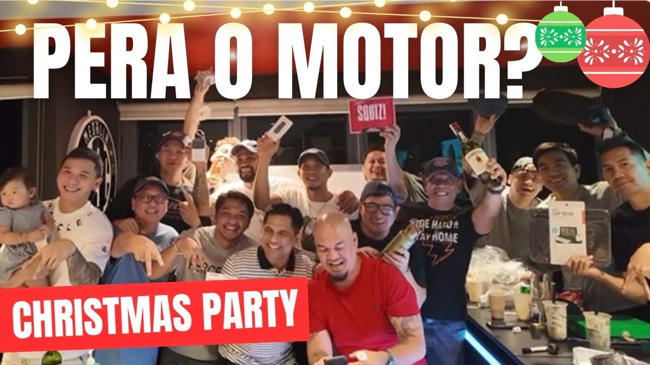 CHRISTMAS PARTY SA HQ WITH TYANG AMY PEREZ!