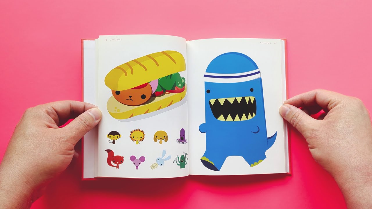 Pictoplasma - Characters in Motion (Character illustration and design) - ASMR audio
