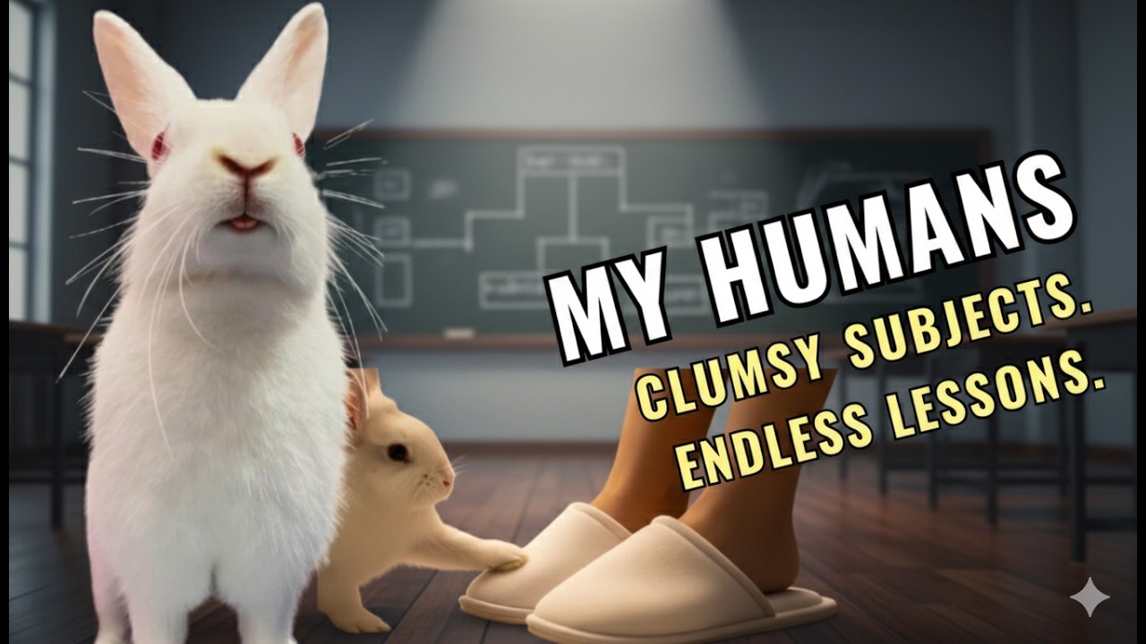 How to Train Your Humans 🐰 – Funny Bunny POV (TIKI’s Edition)