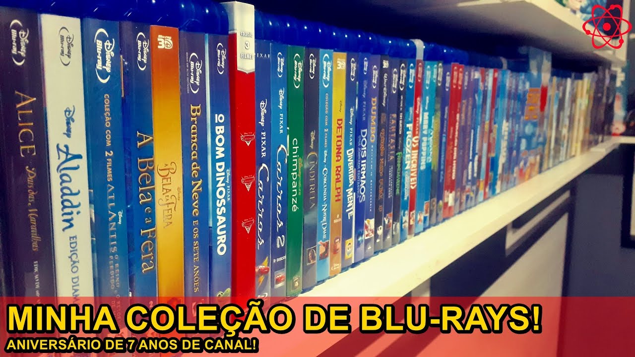 [ESPECIAL] Minha Coleção de Blu-rays (2021) - 7 anos de Canal!