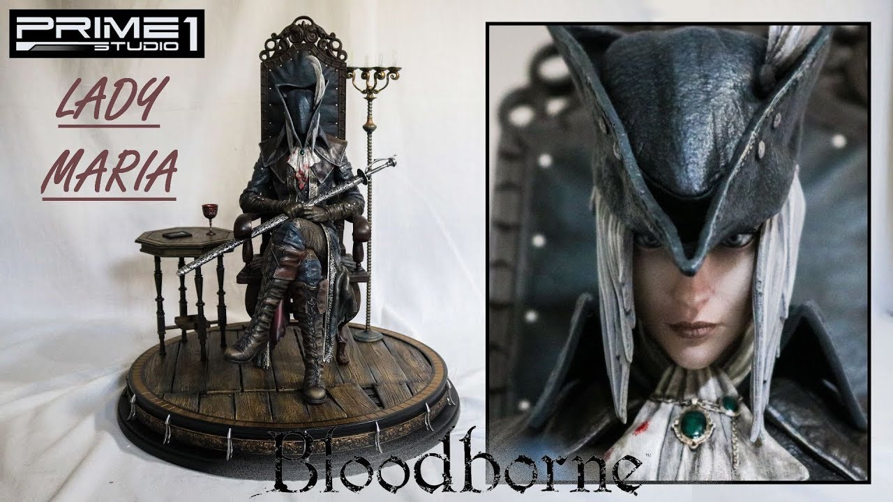 Статуэтка «Леди Мария EX» из Bloodborne от Prime 1 Studio — Распаковка/Обзор