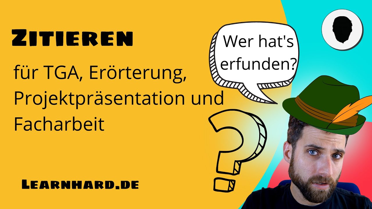Richtig zitieren in der Schule - direkt und indirekt