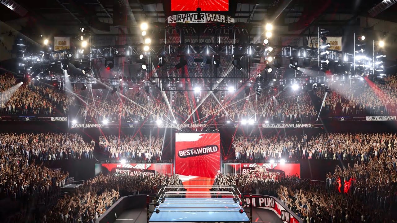 CM Punk RETURNS at WWE Survivor Series 2023 in Chicago! Entrance & Stage Concept Animation.