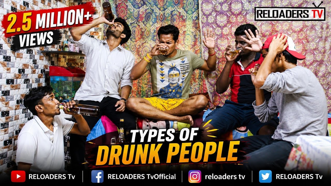 Types of Drunk People | Indian people when they drunk