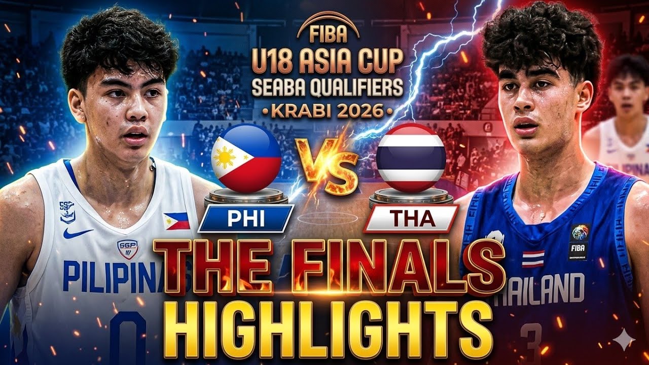 THE FINALS: GILAS YOUTH 🇵🇭 vs THAILAND 🇹🇭 | FIBA SEABA U18 Men's Qualifiers 2026
