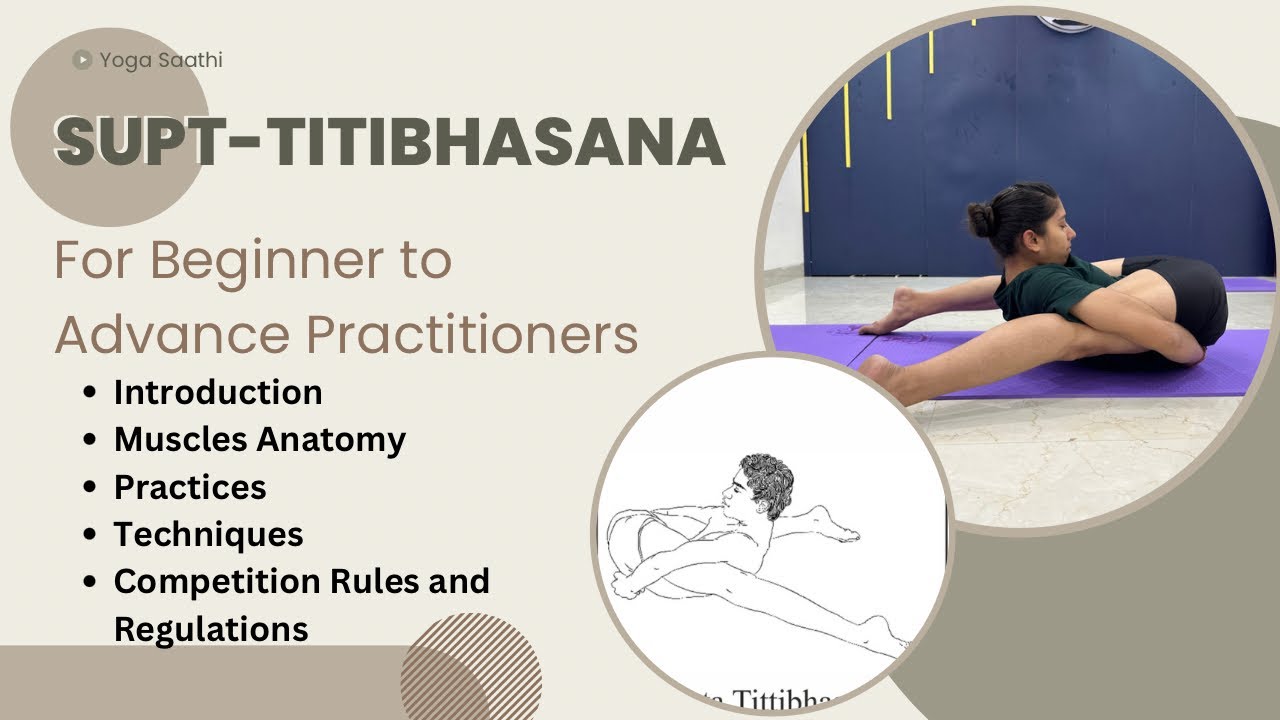 How To Do Supt-Titibhasana/Titibhasana/Nysf Yoga Asana/How To Improve Forward Flexibility/Yoga Video