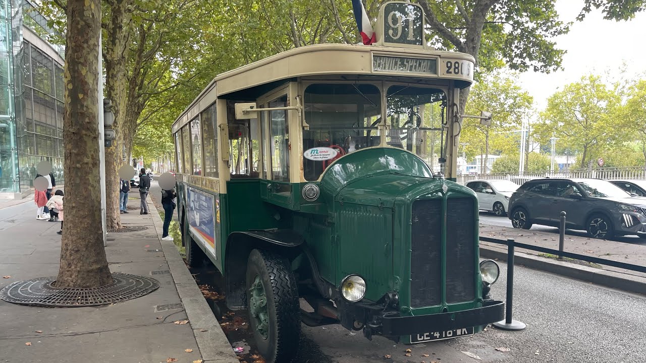 JEP 2025 | Balade à bord d’un bus de 1934 à Gare de Lyon Maison de la RATP (Circulaire)
