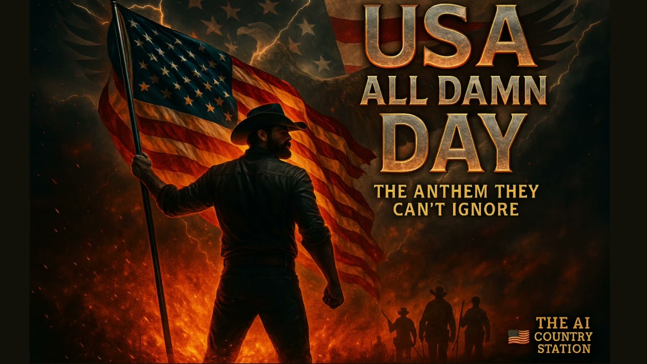 USA ALL DAMN DAY 🇺🇸 | The Rowdiest Patriotic Anthem You&rsquo;ve Ever Heard 🔥 (Outlaw Country Pride)