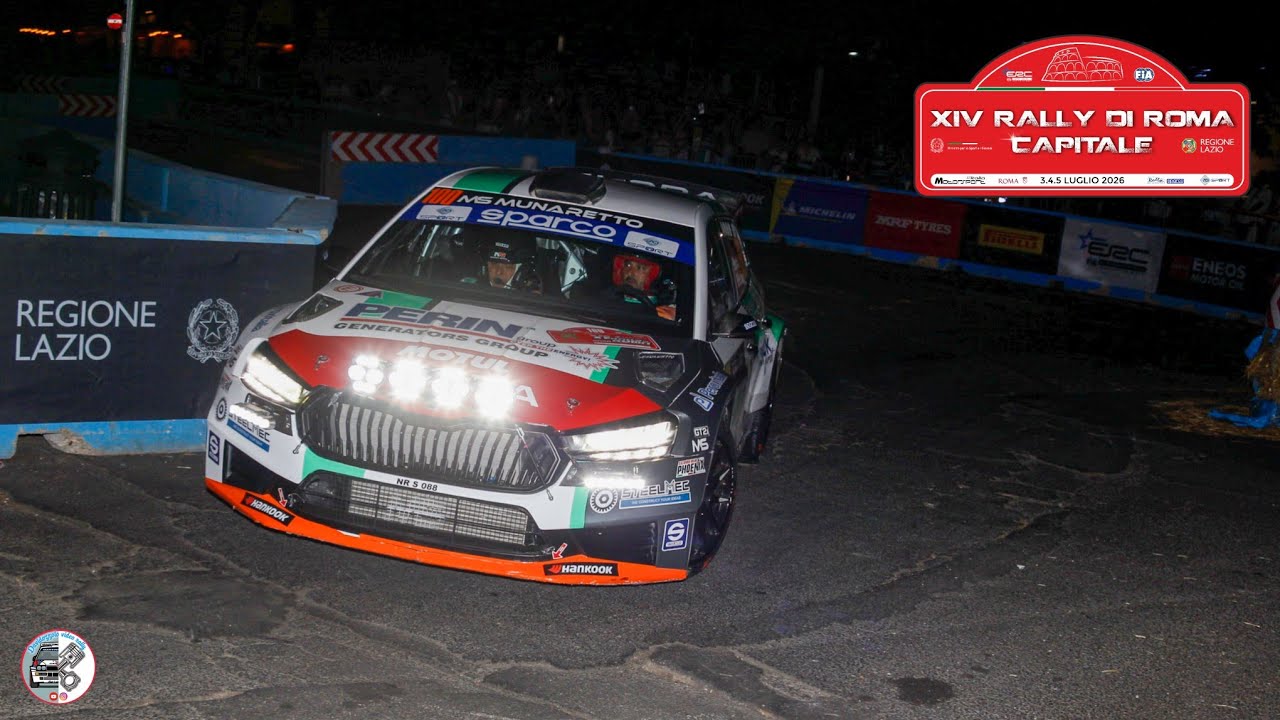 Аварии, ошибки и шоу на Rally Roma Capitale 2026: День 1