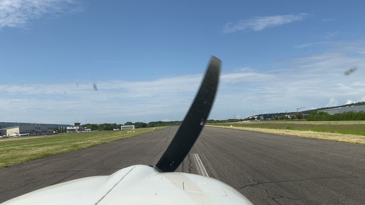 Landing Koblenz-Winningen (EDRK) Rwy 24