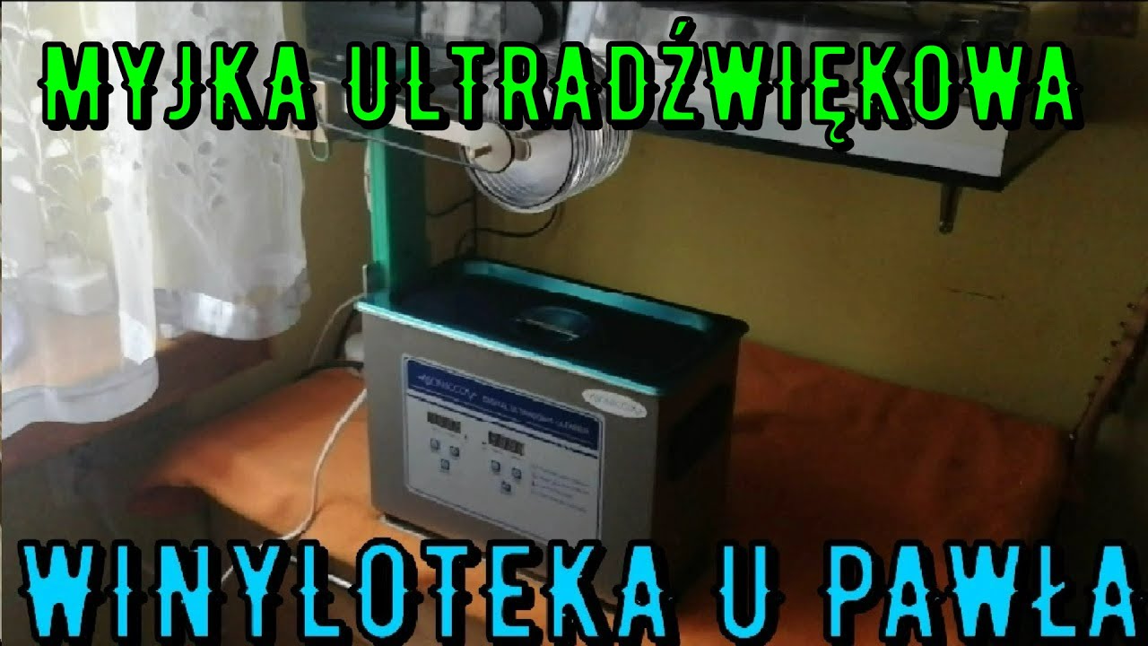 Winyloteka u Pawła - Myjka Ultradźwiękowa  🧴+💦+💿=😊