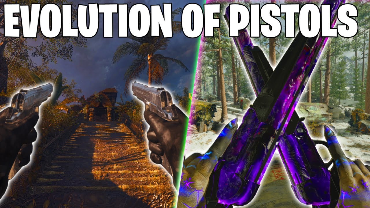 The Evolution of Pistols in Call of Duty Zombies...