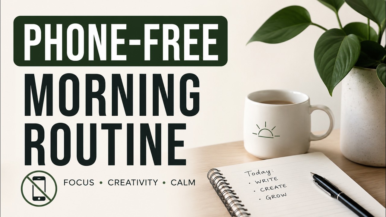 Ep 72: My Digital Minimalist Morning: Simple Routine for 2026