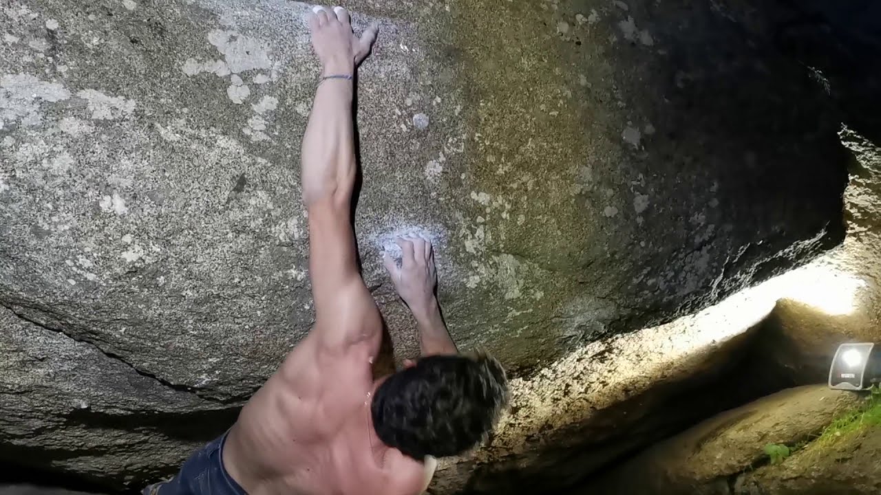 Abomination (7B+) - secteur Virage - Targasonne