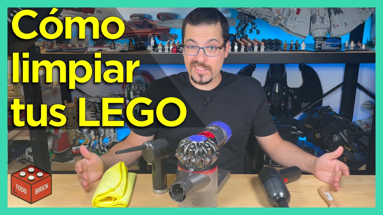 Cómo limpiar tu colección de LEGO: todas las opciones para quitar el polvo de tus LEGO sin dañarlos