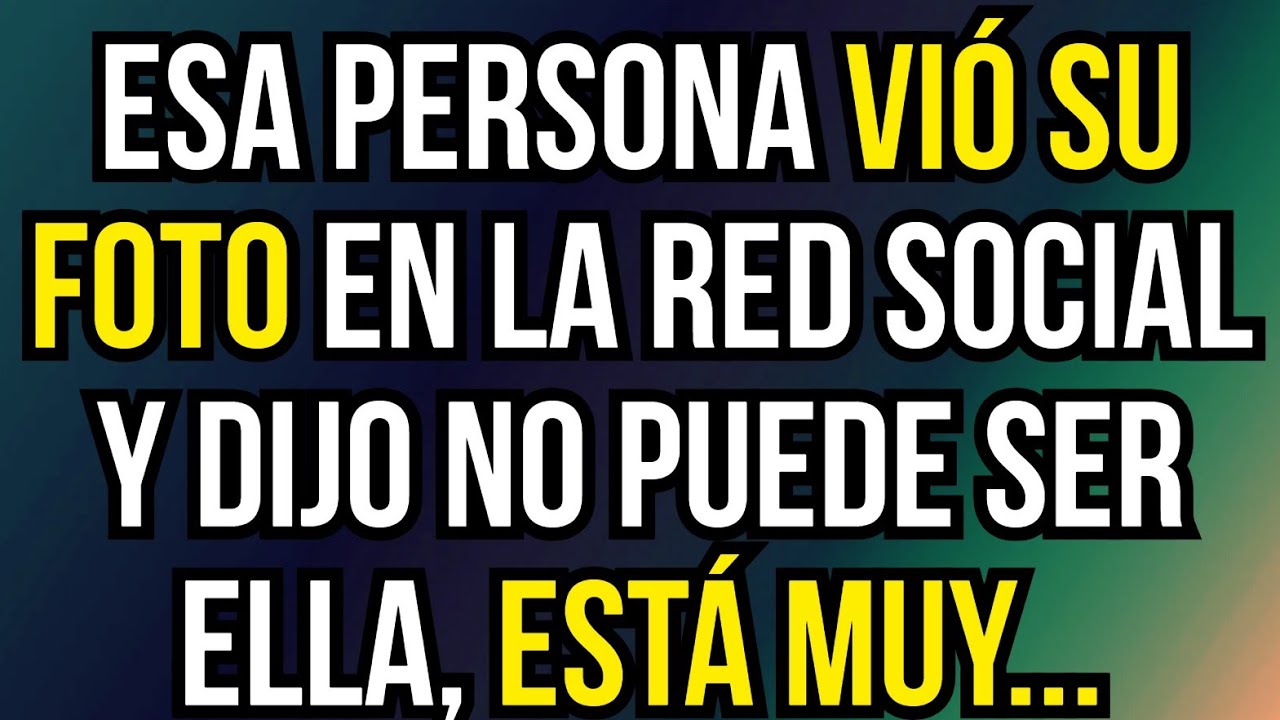 ES UNA BOMBA! ESA PERSONA VIÓ SU FOTO EN LA RED SOCIAL Y DIJO NO PUEDE SER ELLA, ESTÁ MUY
