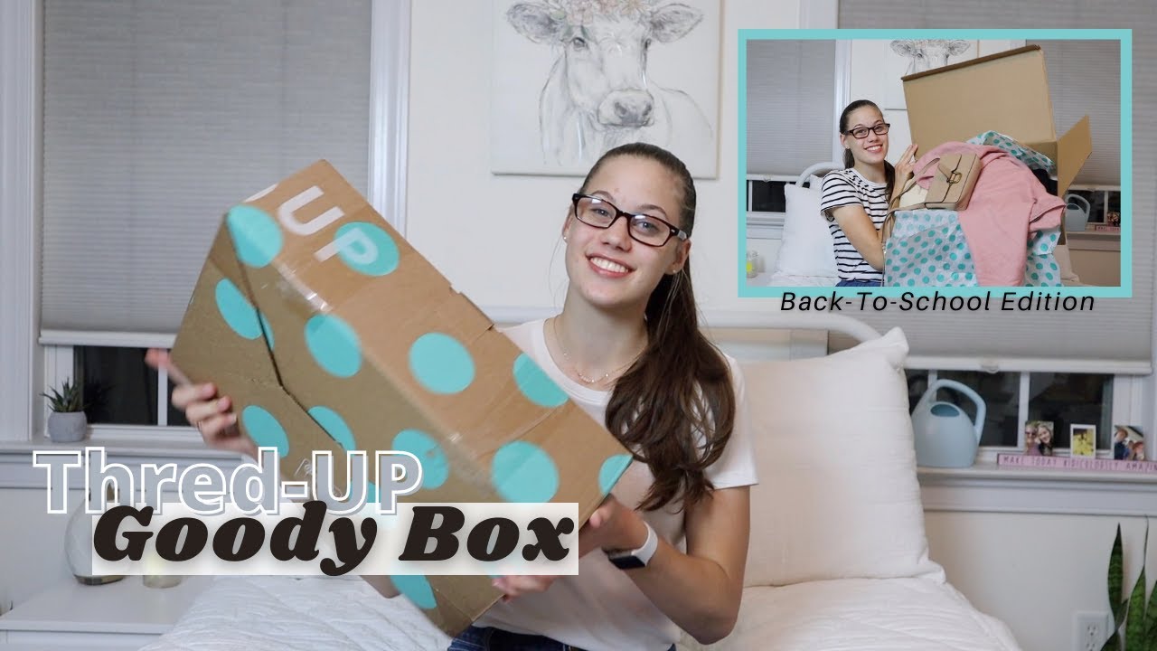 Thred Up Goody Box Unboxing + Review | First ThredUp Goody Box Experience