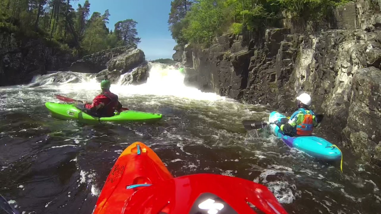 Upper Moriston Scotland kayaking