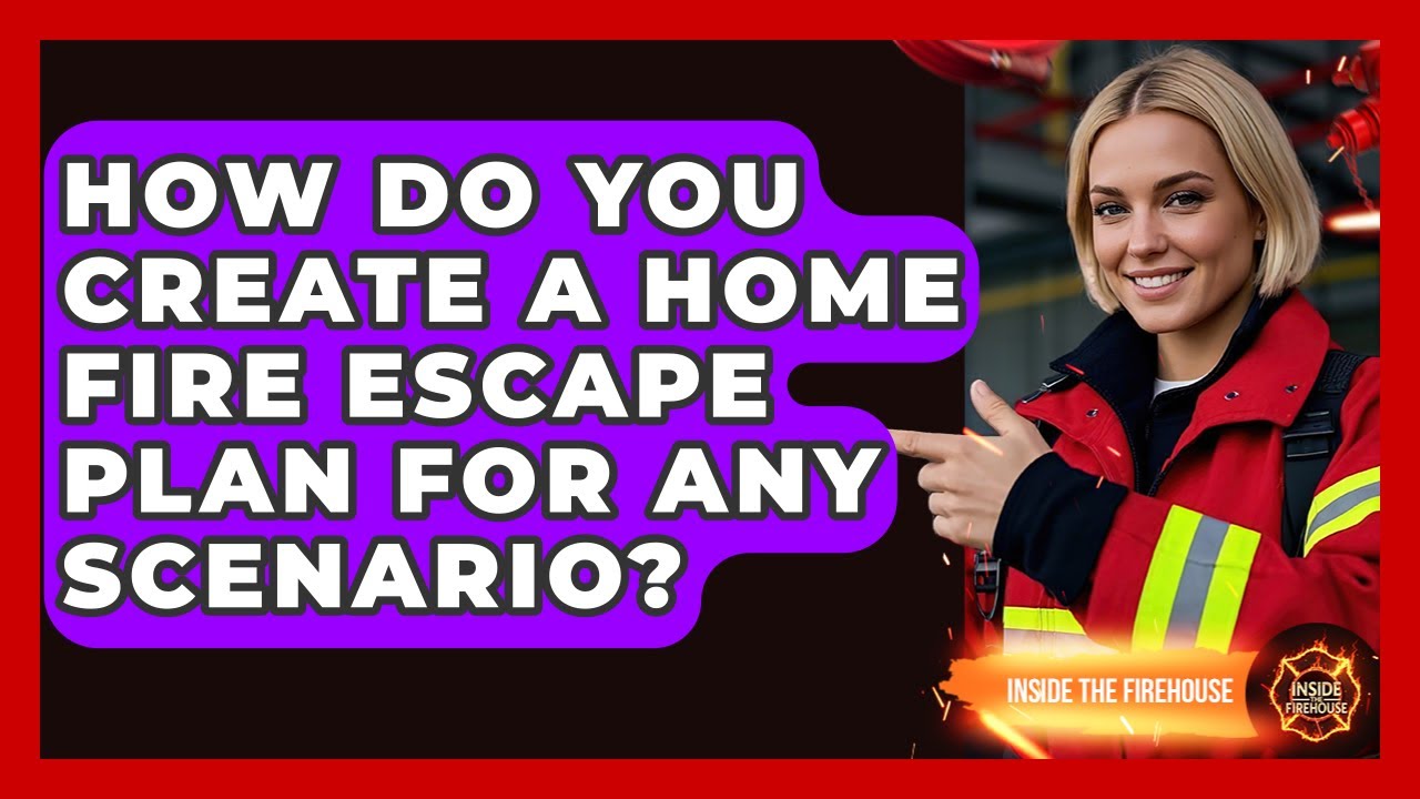How Do You Create A Home Fire Escape Plan For Any Scenario? - Inside the Firehouse