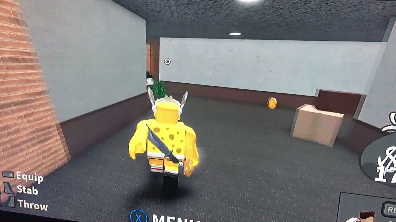 Mm2 guest throw knife ON XBOX