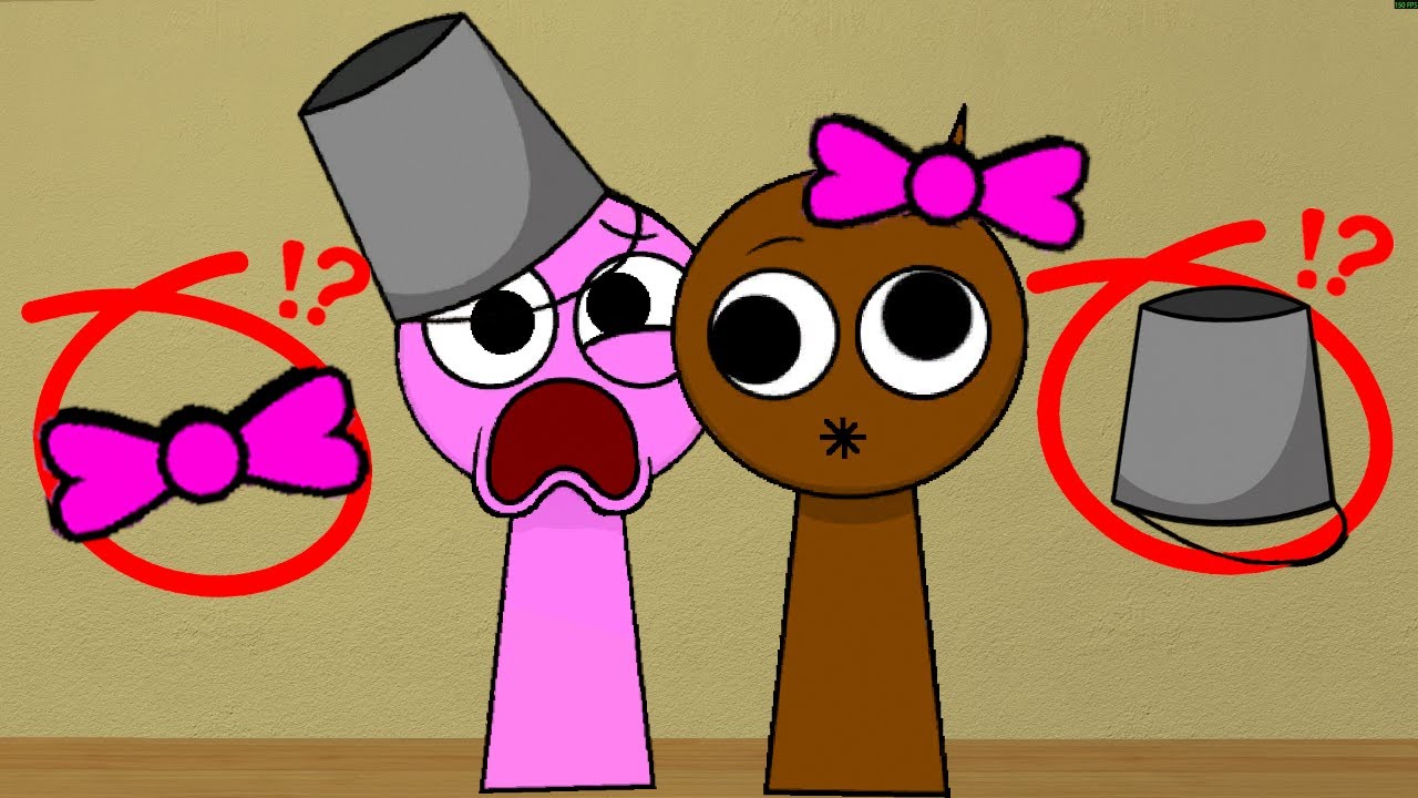 Brud Stole Pinki's Bow? (And Wants His Bucket Back)