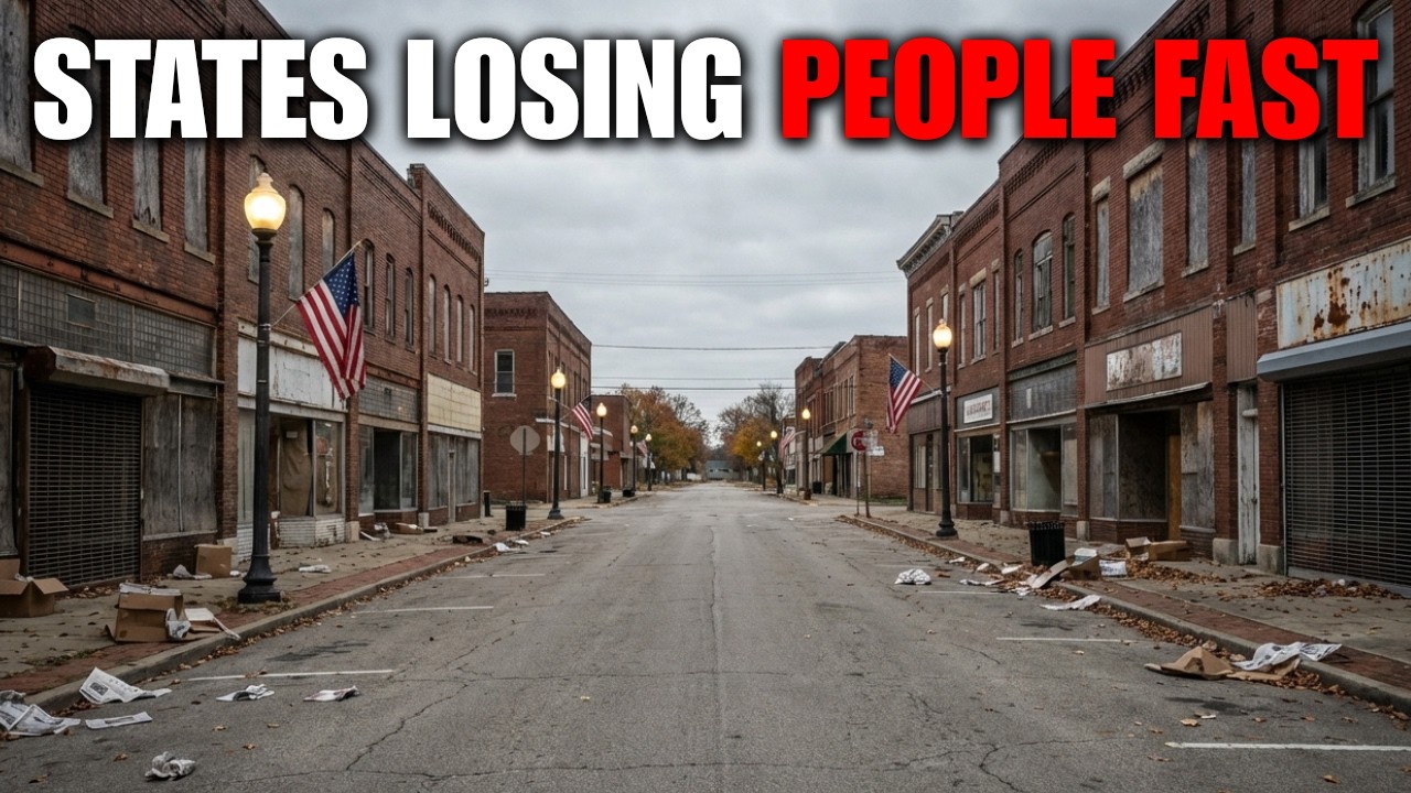 These 20 States Are Bleeding Residents Fastest in 2026 – The Hidden Crisis Exposed