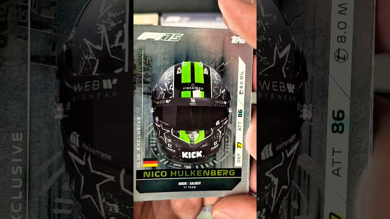 2025 F1 Turbo Attax New Champions Pack Opening! Formula 1 Cards Huge Hits! #f1 #topps
