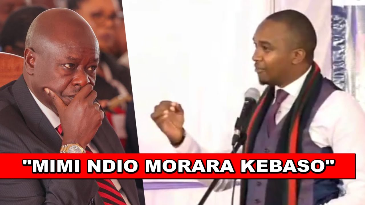 DRAMA!! Listen to what GEN Z leader Morara Kebaso told Gachagua face to face today infront of Karua!