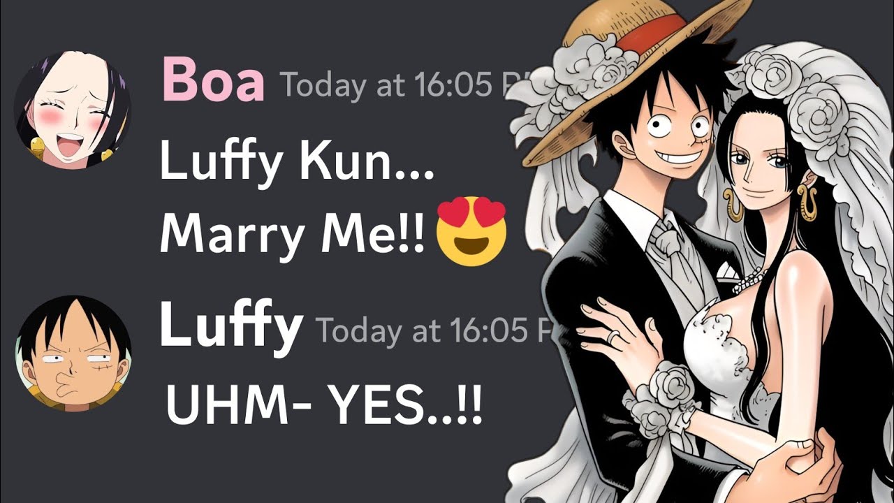 If Luffy said Yes to everything Boa Asks...