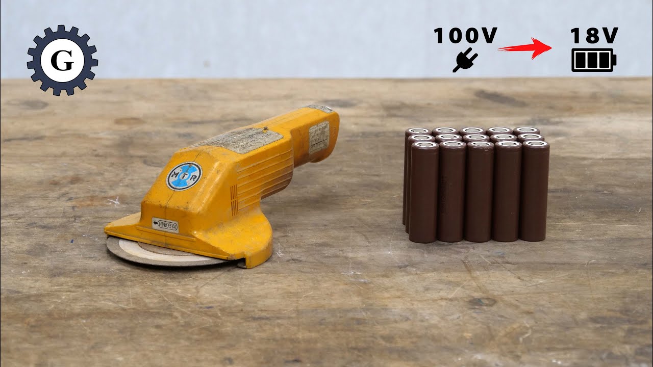 Cord to Cordless Mini Grinder Conversion | MTR YM-850405
