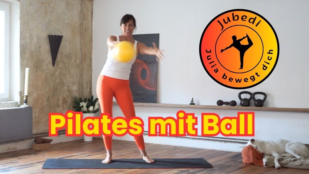 Pilates Workout mit Ball – Ganzkörpertraining für Balance, Kraft & Beweglichkeit - Jubedi