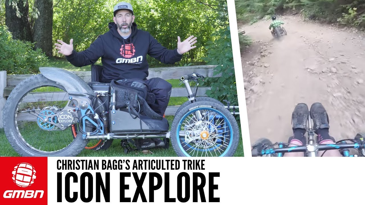 The Icon Explore Articulated Mountain Trike | GMBN Pro Bikes