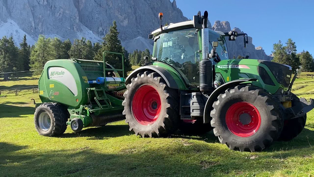 Fendt und McHale Technik auf der Alm
