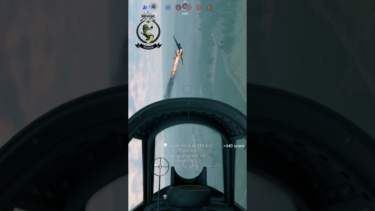 Enlisted - Invasion of Normandy - Dogfight (P-47 Thunderbolt vs Junkers Ju 88)