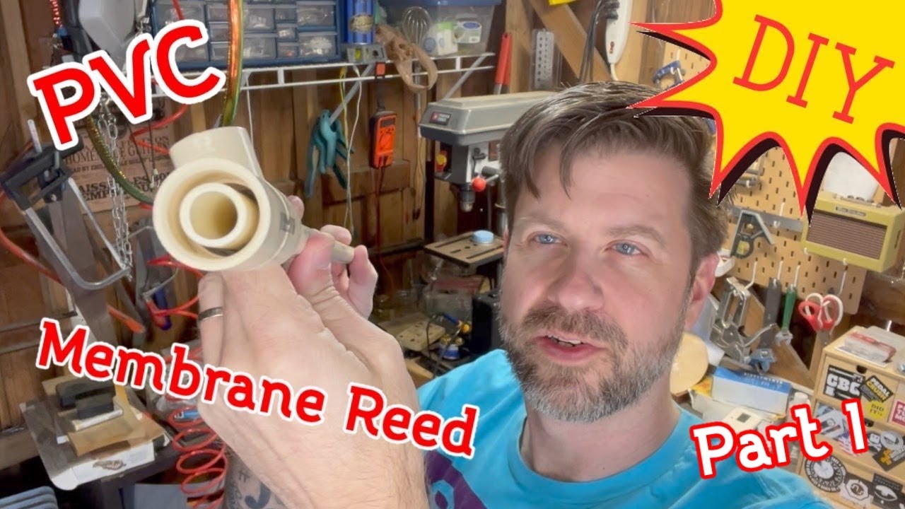 My First Attempt at Making a PVC Membrane Reed