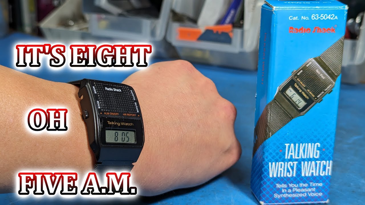 TEF #158 | RadioShack Talking Wrist Watch 63-5042A
