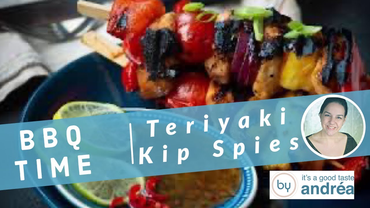 Kip Teriyaki Spies op de BBQ