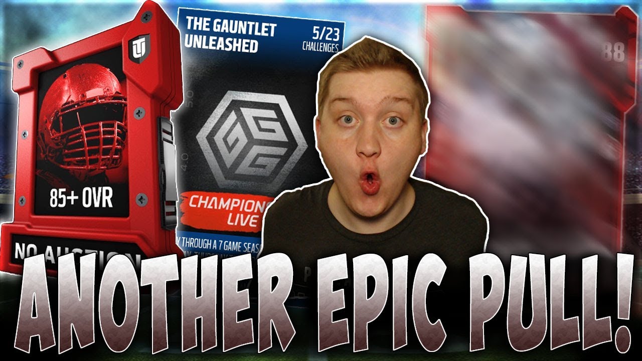 EPIC 88 OVR PULL!! | GAUNTLET UNLEASHED ELITE PLAYER REWARD! | MUT 18 PACK OPENING